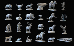 Animals Companions - 24 Miniatures